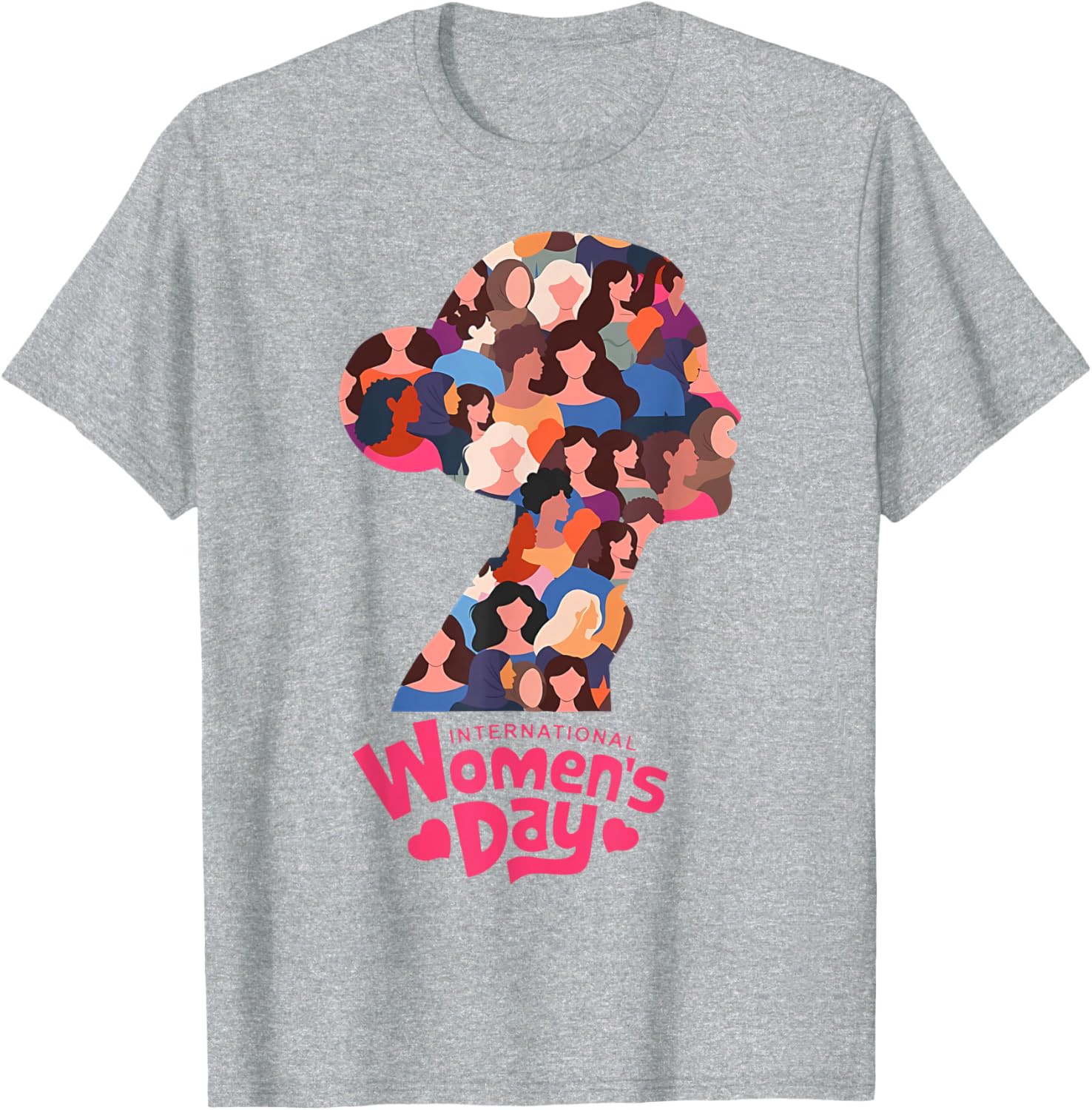 Celebrate Women's Day with Inspire Inclusion Women's T-Shirt for March 8 - 5