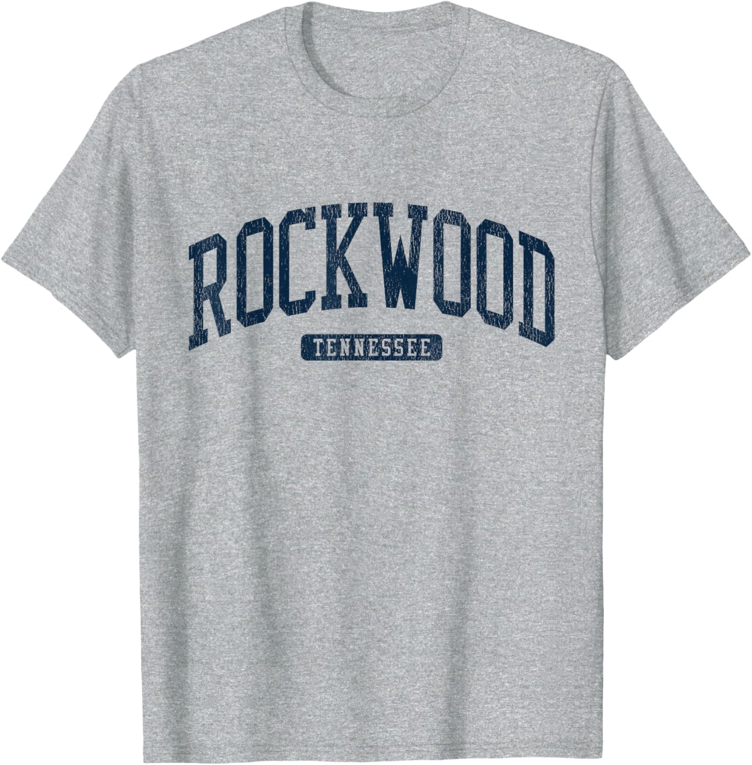 Rockwood Tennessee College University Blue T-Shirt for Casual Style - 8