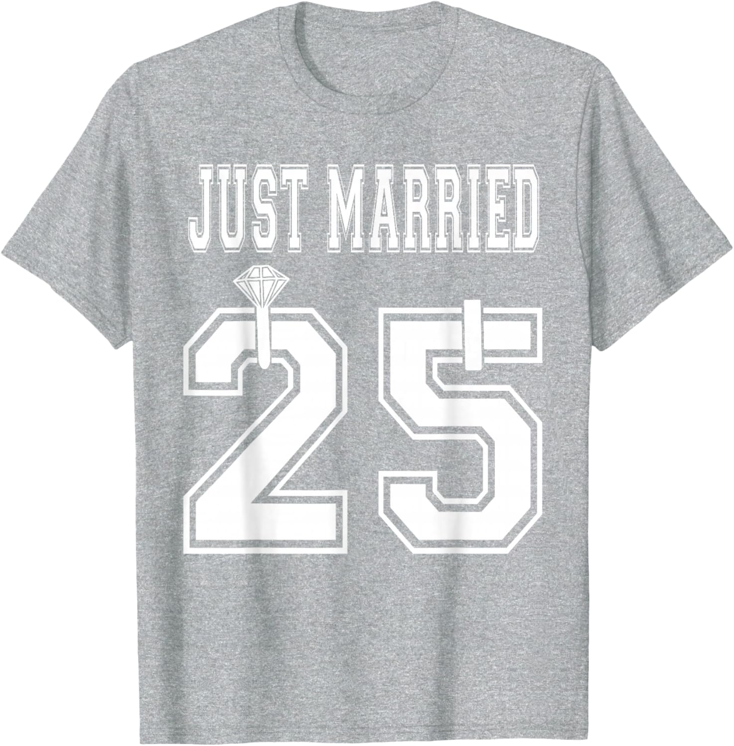 Just Married Couple Matching Honeymoon T-Shirts for Wife and Husband - 23