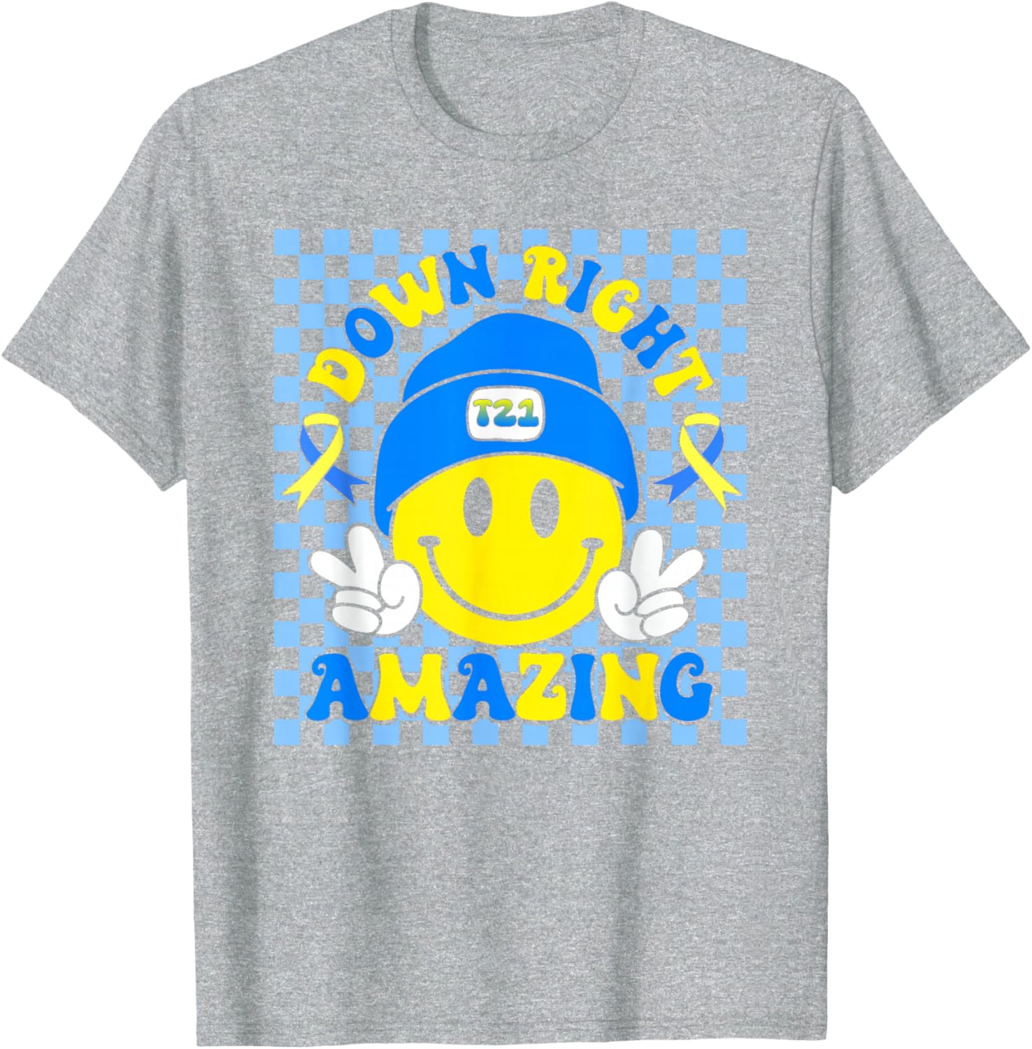 Down Right Amazing Smile Kids T-Shirt for Down Syndrome Awareness - 4