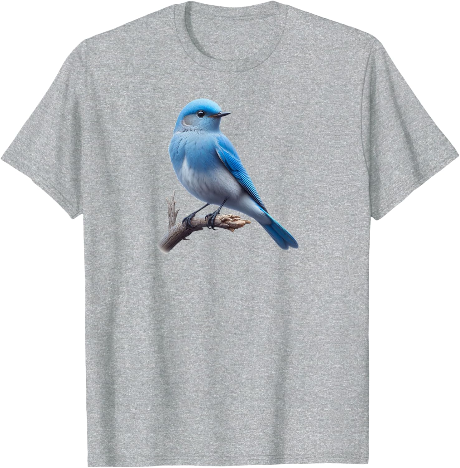 Mountain Bluebird T-Shirt - Stylish Bird Series Apparel for Nature Lovers - 10