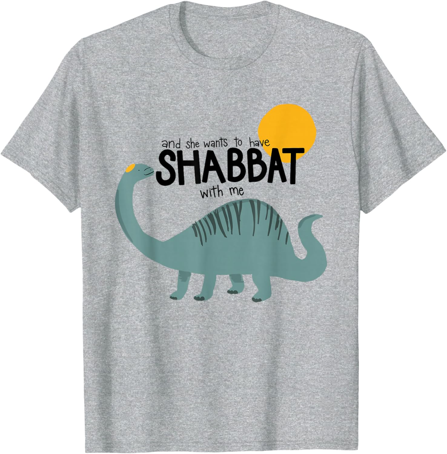 Toddler Shabbat T-Shirt - And She Wants To Celebrate Shabbat Together - 8