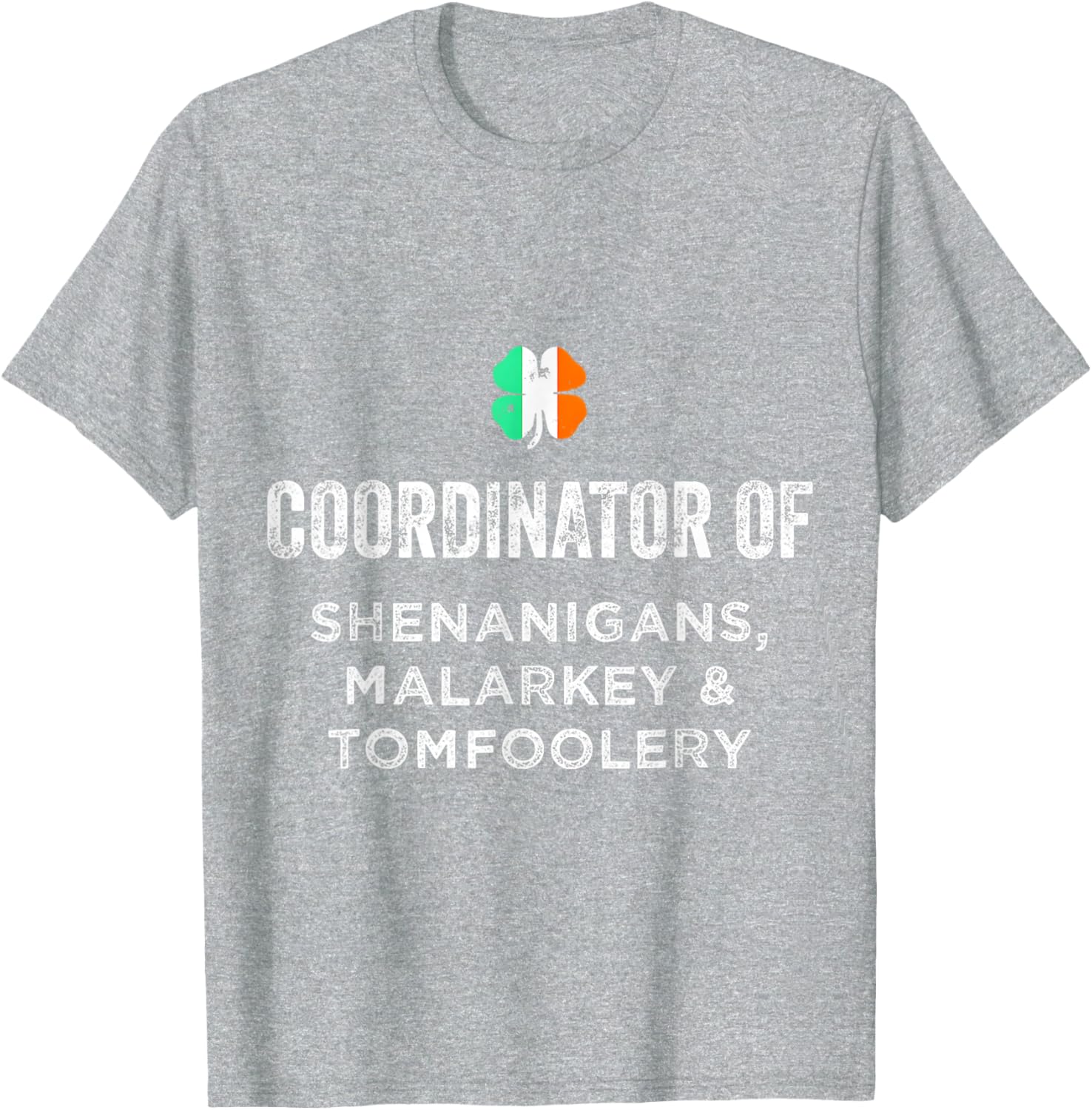 Shenanigans Coordinator St Patrick's Day Teacher T-Shirt for Fun Celebrations - 25