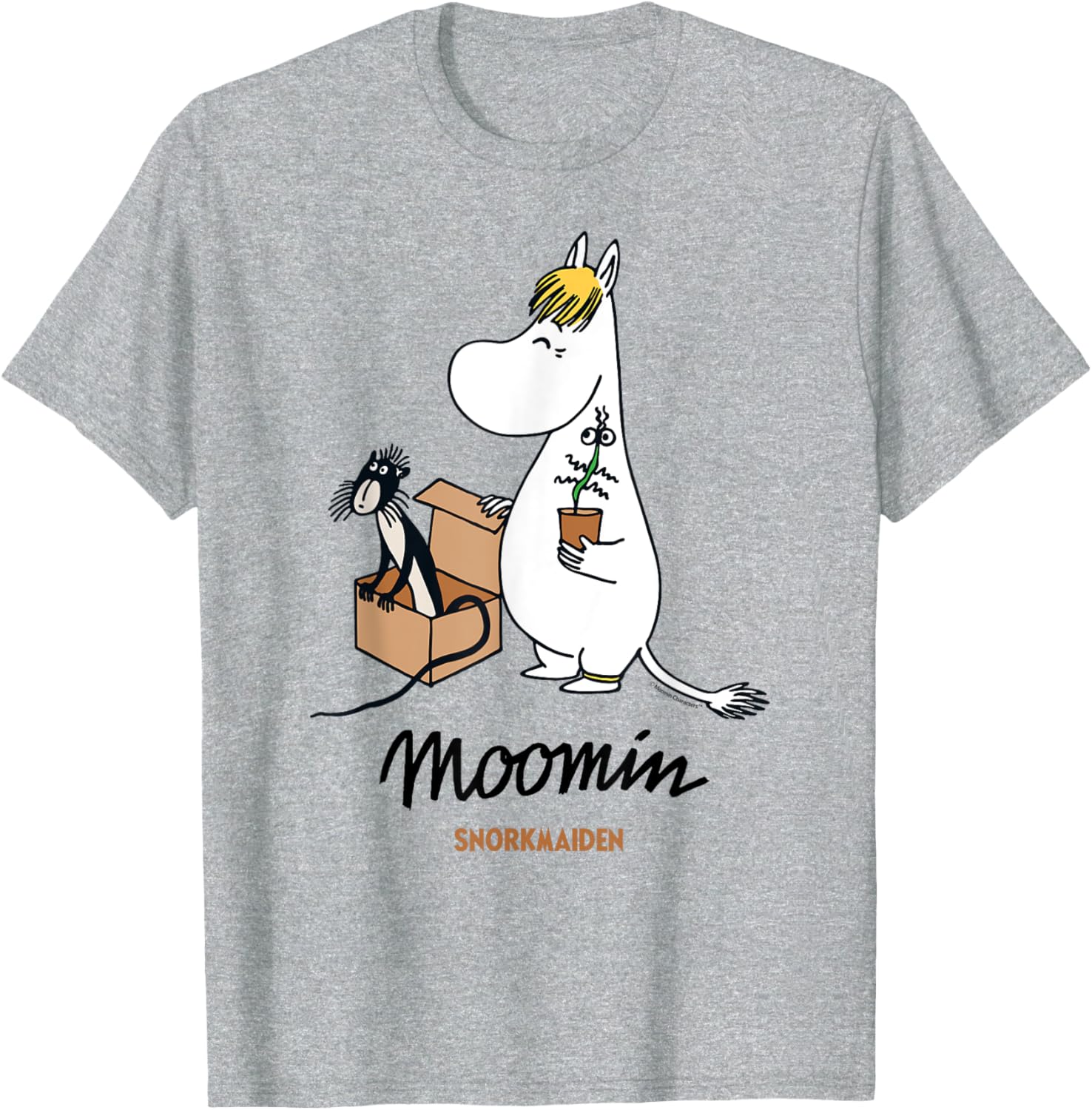 Moomin Snorkmaiden Standing T-Shirt for Cozy Casual Fashion - 4