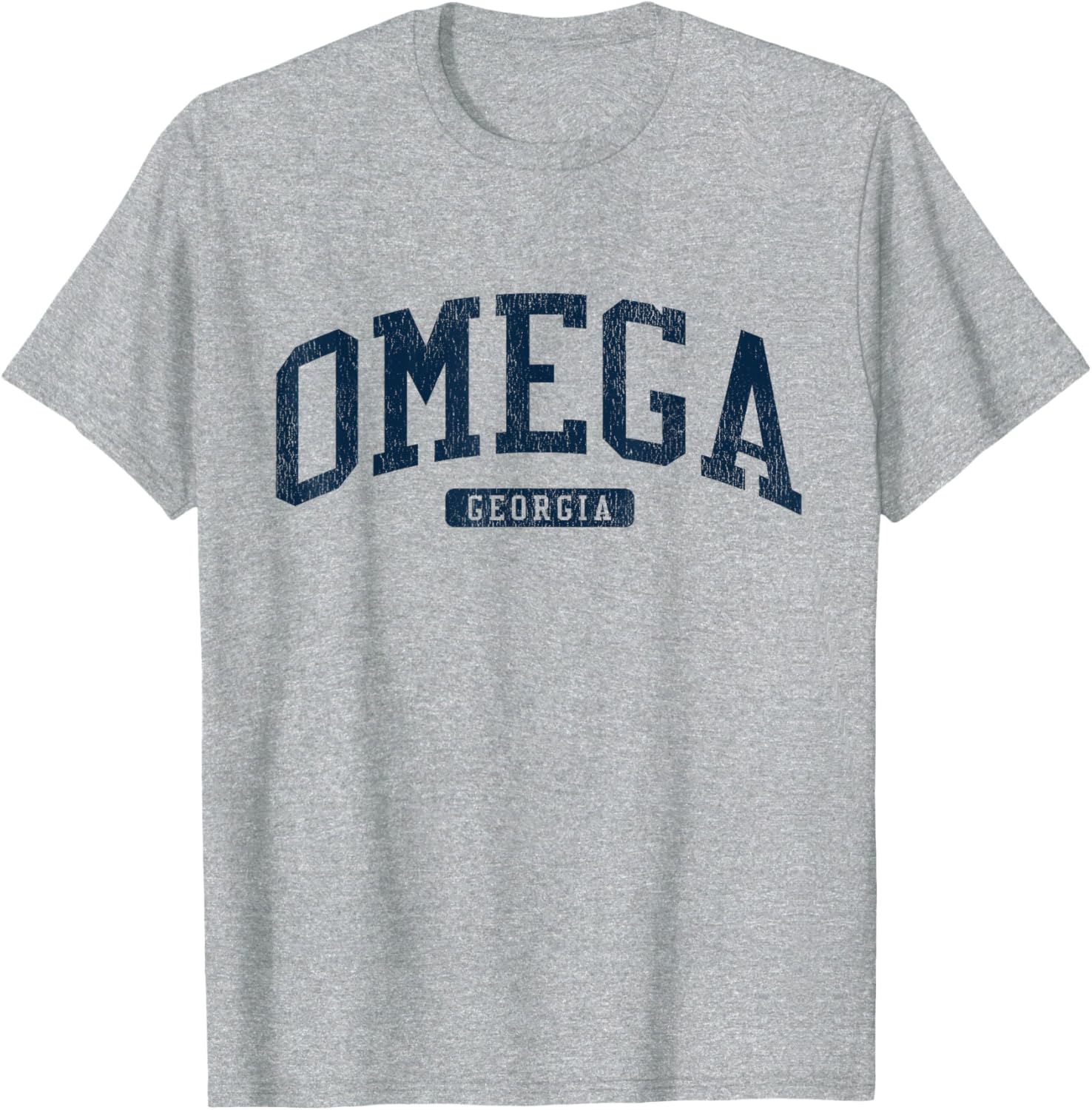 Omega Georgia College University Blue T-Shirt - Stylish and Comfy Apparel - 3