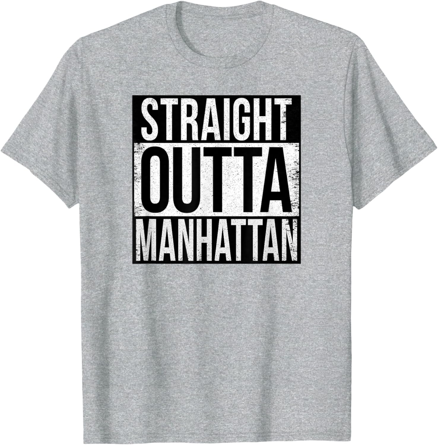 Straight Outta Manhattan T-Shirt for Fun Fashion and City Vibes - 20