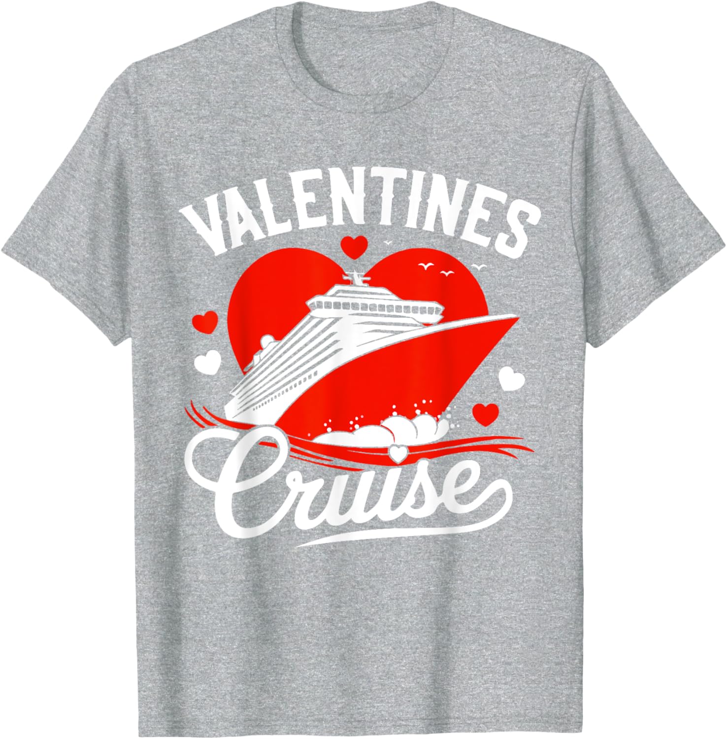 Valentine's Day Cruise Matching Couple T-Shirts for Sweet Vacation Fun - 12