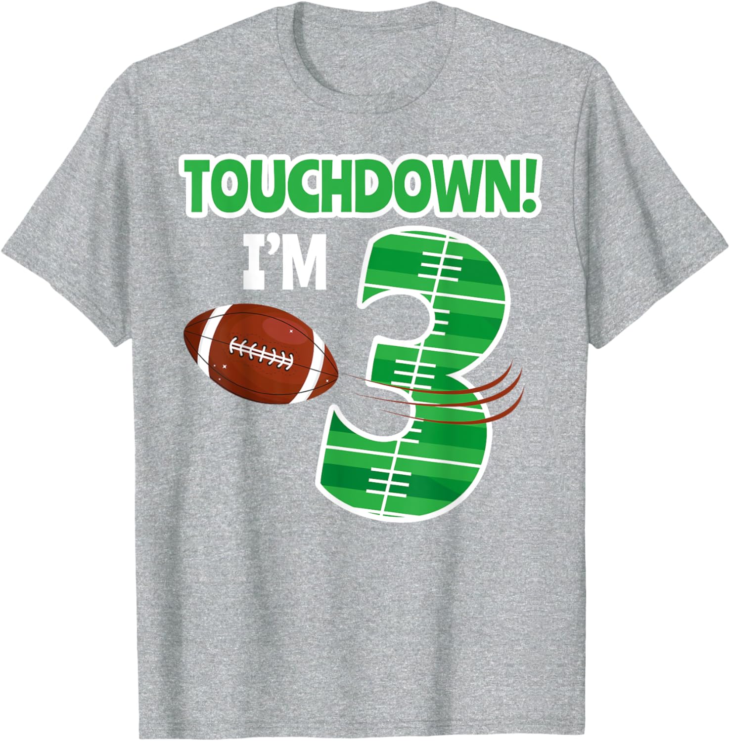 Football 3rd Birthday Party T-Shirt for Kids - Perfect for Game Lovers - 14