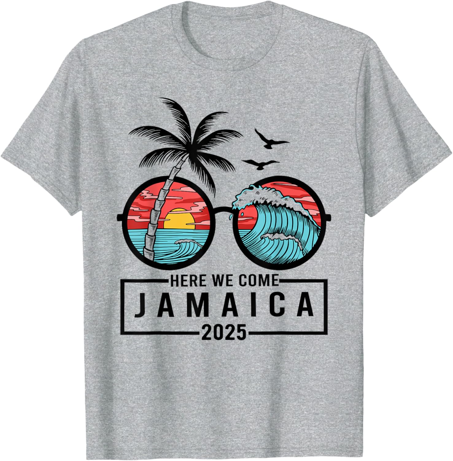 Jamaica 2025 Matching Family Vacation T-Shirt for Fun Travels - 1