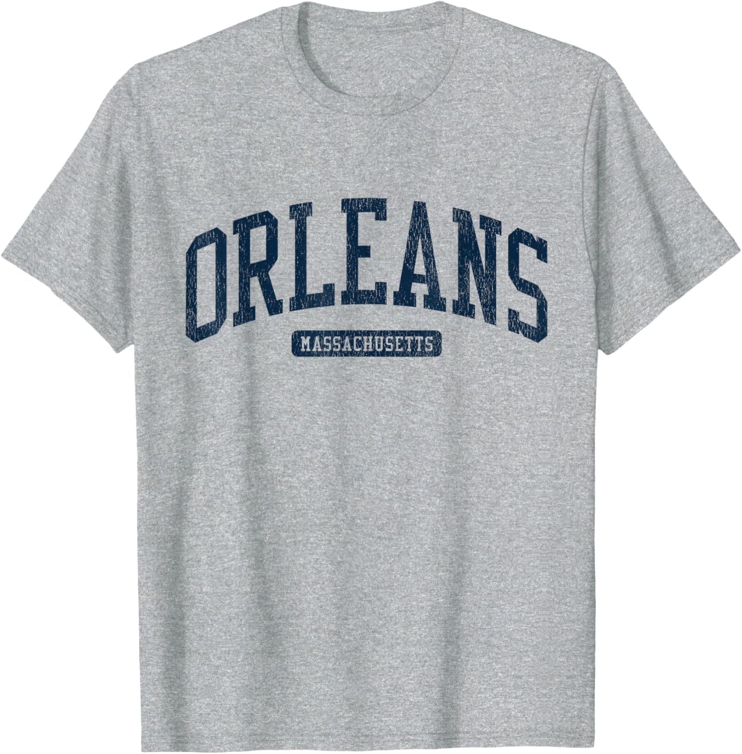 Orleans MA College University Style Blue T-Shirt for Comfortable Casual Wear - 1