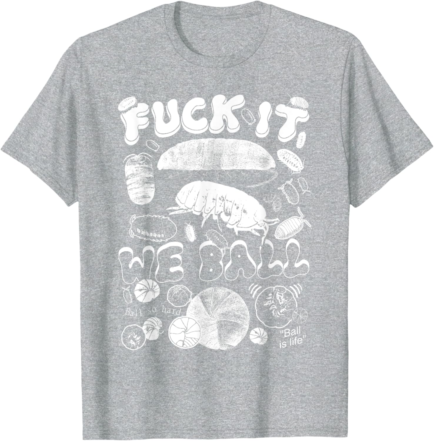 Fun Isopod Rolly Polly T-Shirt - Unique Style for Casual Wear - 11