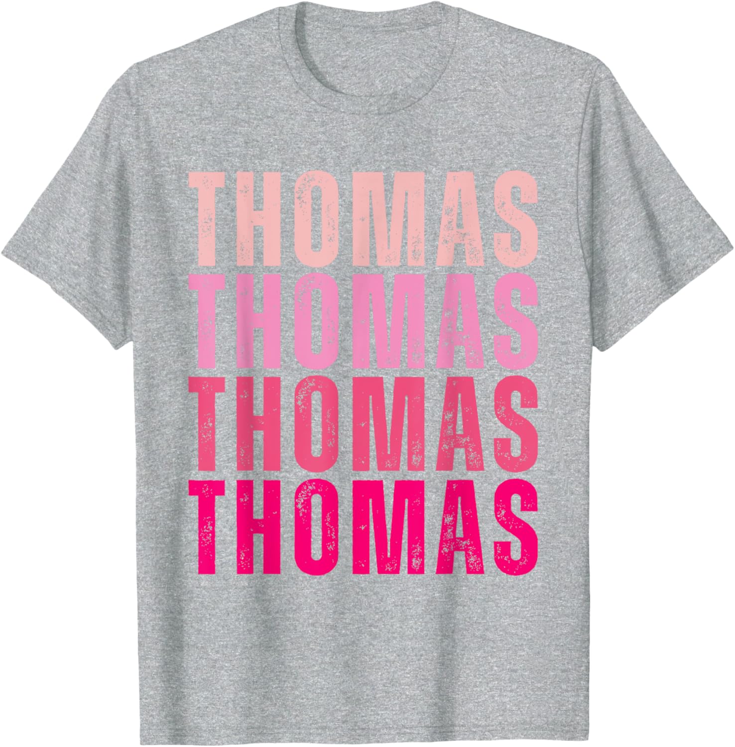 Personalized Thomas Vintage T-Shirt I Love Thomas Gift for Him - 2