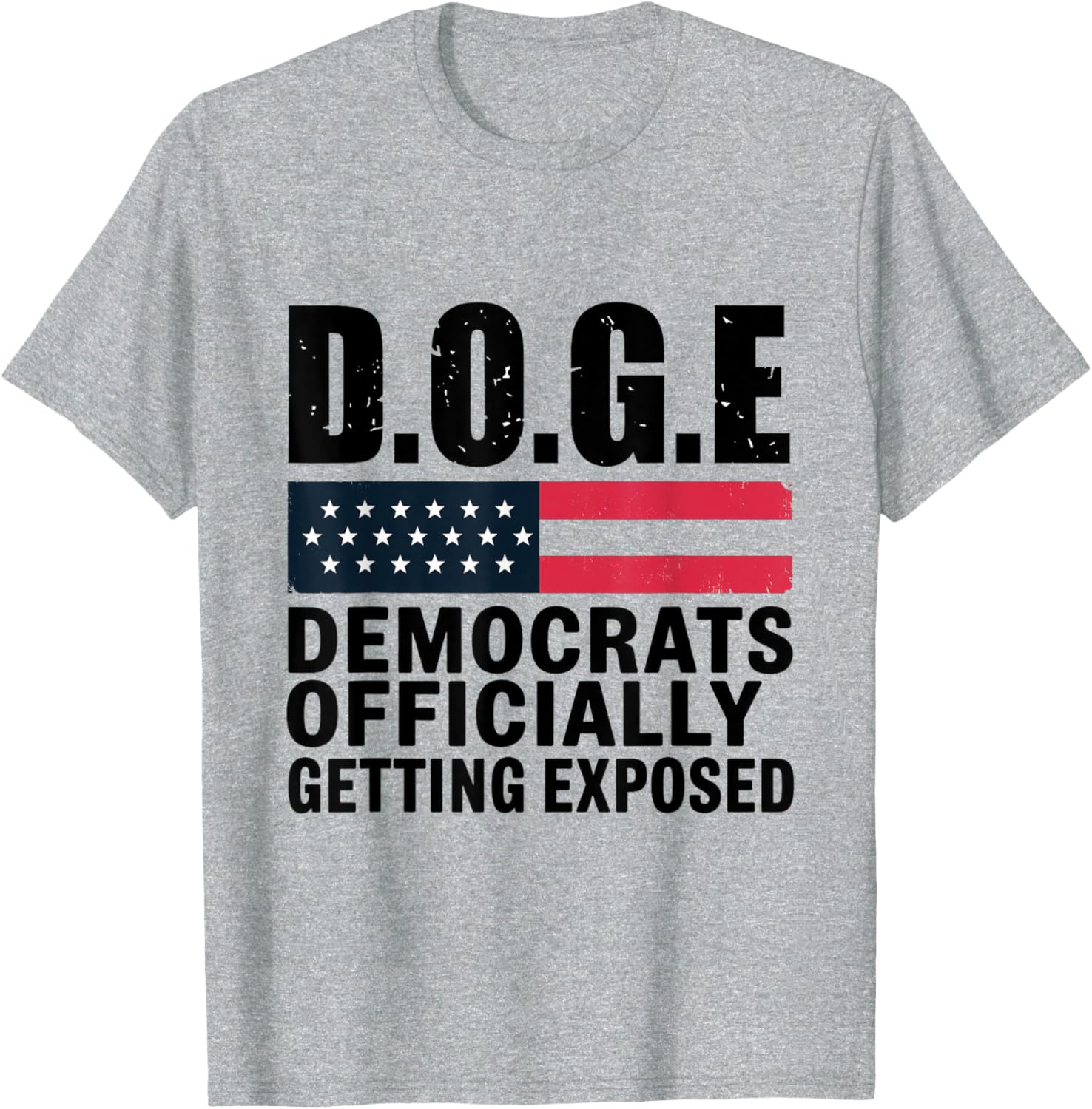 Funny DOGE Democrats Exposed T-Shirt for Fashionable Dog Lovers - 8