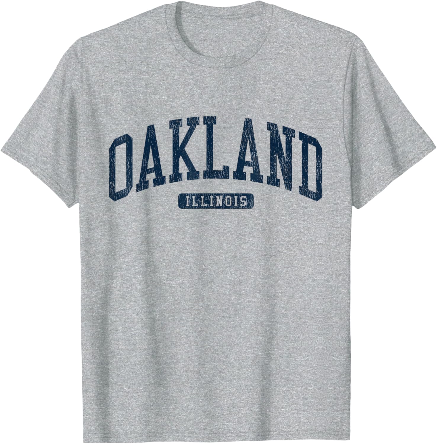 Oakland Illinois College University Blue T-Shirt for Comfort and Style - 16
