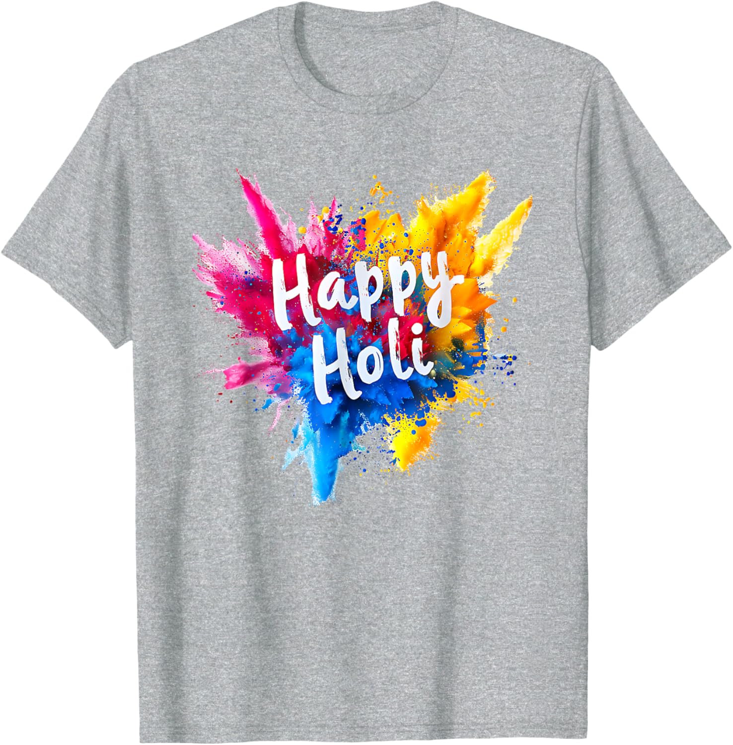 Happy Holi T-Shirt for Men, Women, and Kids - Colorful Hindu Gift - 3