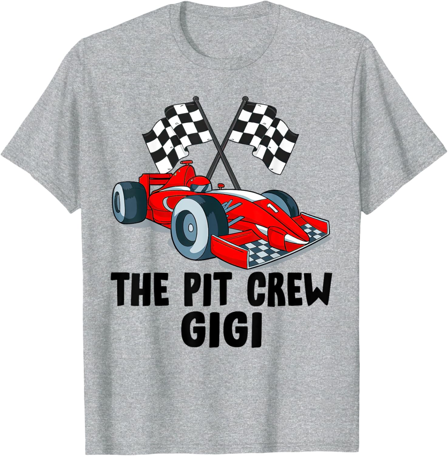 Gigi Pit Crew Race Car Birthday Party Family T-Shirt for Racing Fans - 20