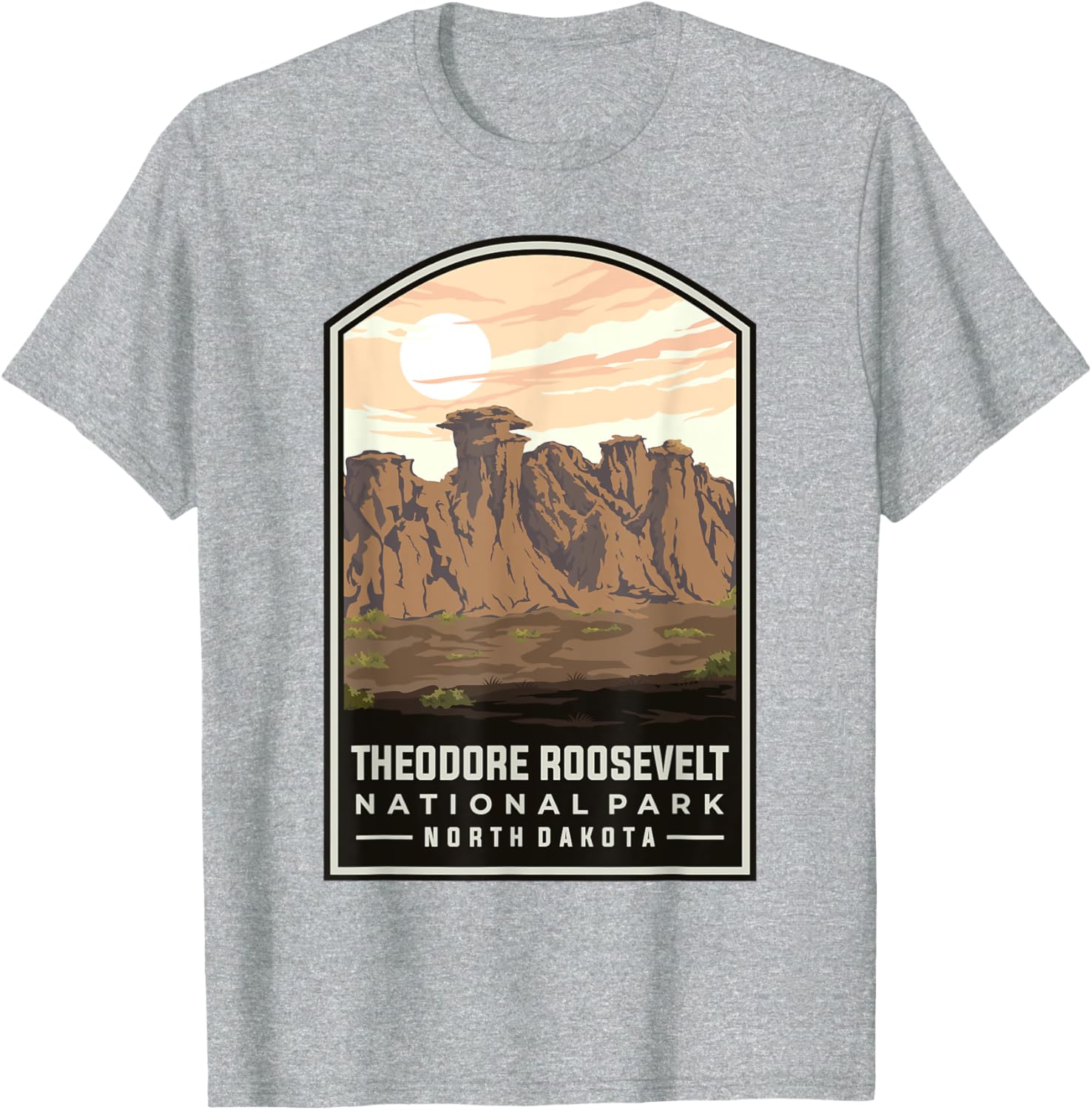 Theodore Roosevelt National Park T-Shirt Perfect for Outdoor Enthusiasts - 3