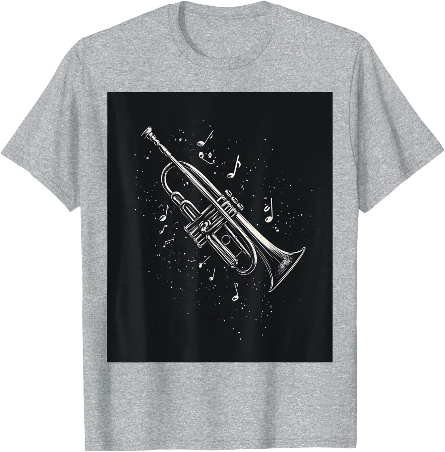Jazz Enthusiast Trumpet Notes T-Shirt for Music Lovers and Musicians - 10