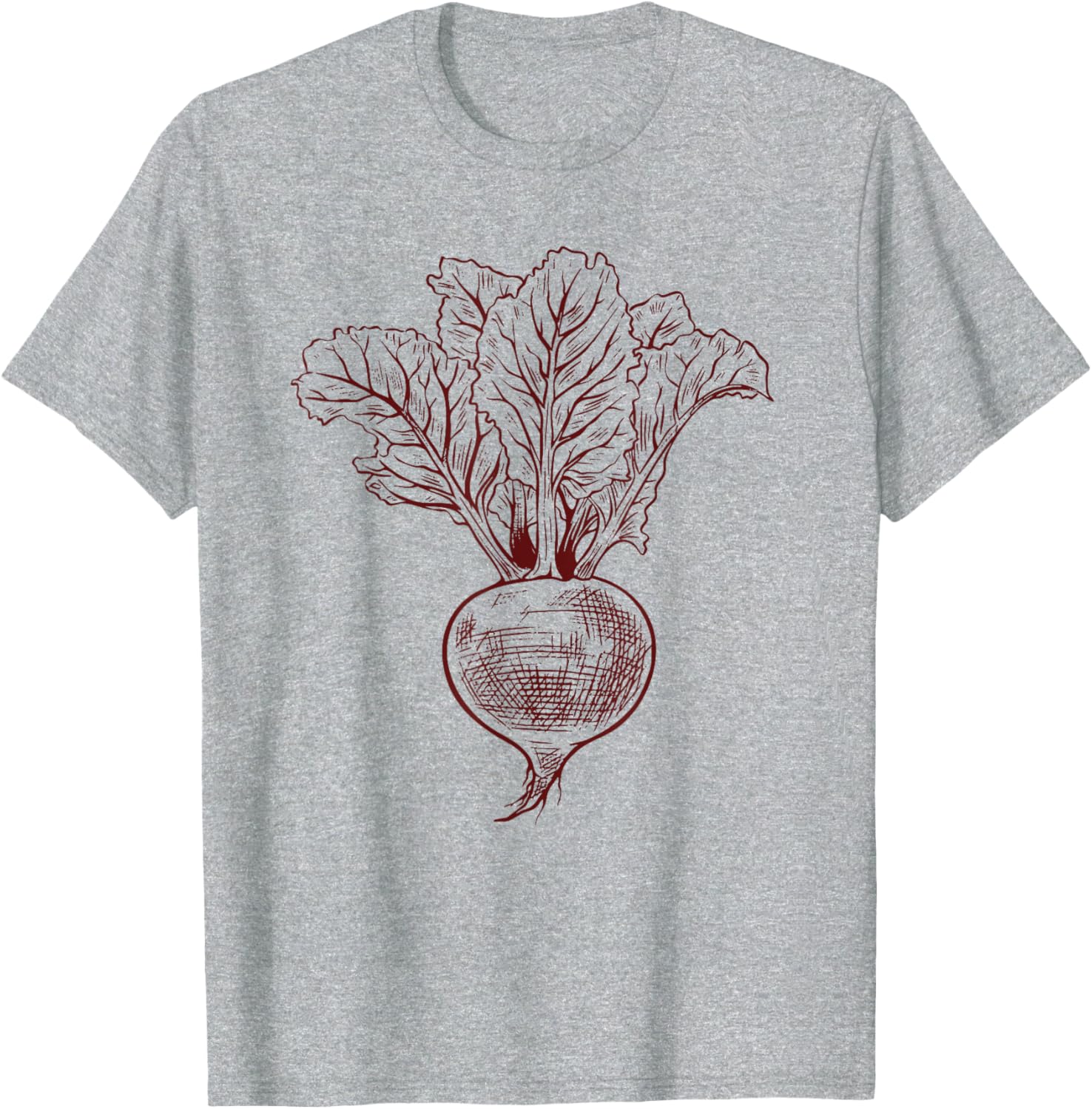 Vintage Beetroot Vegan T-Shirt for Vegetable Lovers and Retro Style Fans - 19