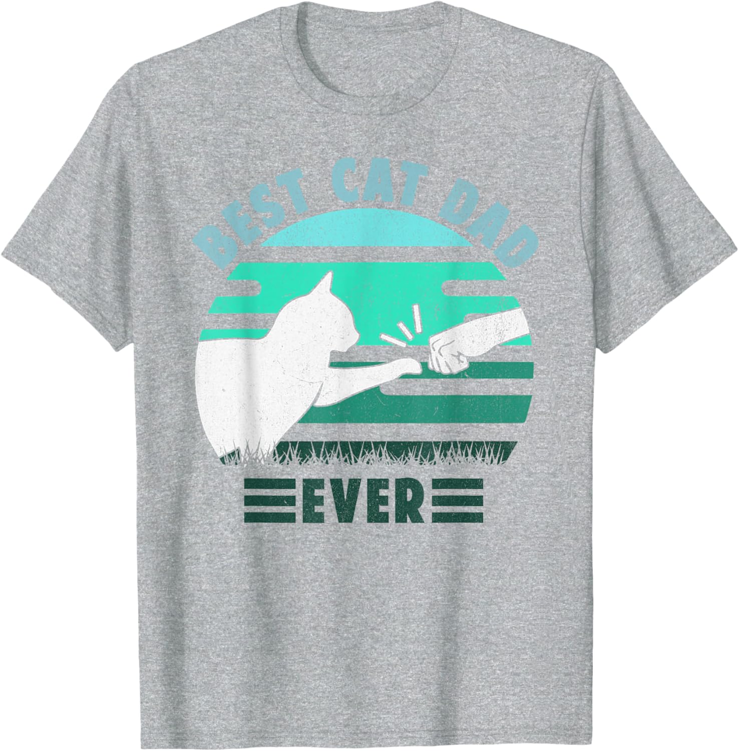 Best Cat Dad Ever Father's Day T-Shirt for Proud Cat Daddies - 19