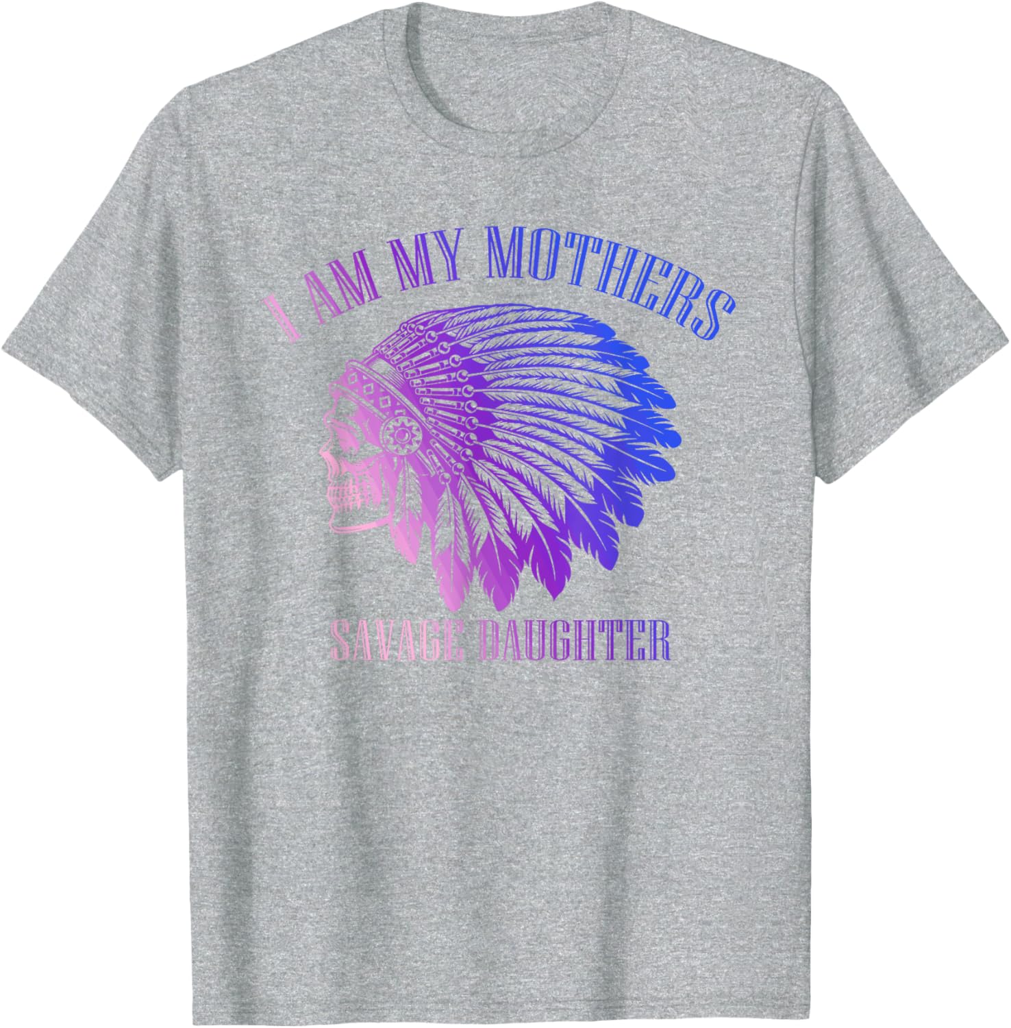 Savage Daughter Apache Skull T-Shirt for Bold Mother-Daughter Style - 18