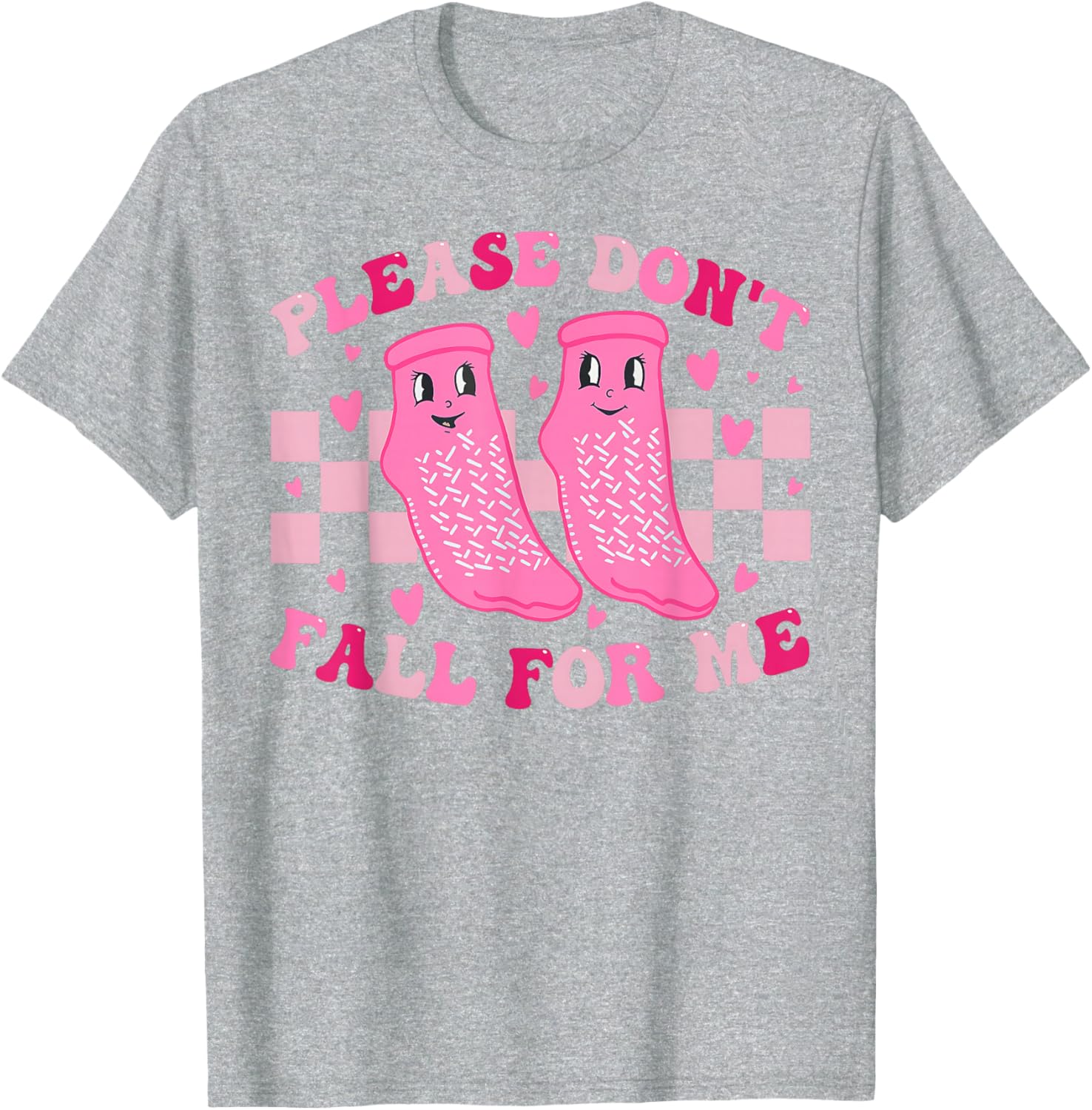 Funny Nurse Valentine T-Shirt for RN PCT CNA - Don't Fall for Me! - 3