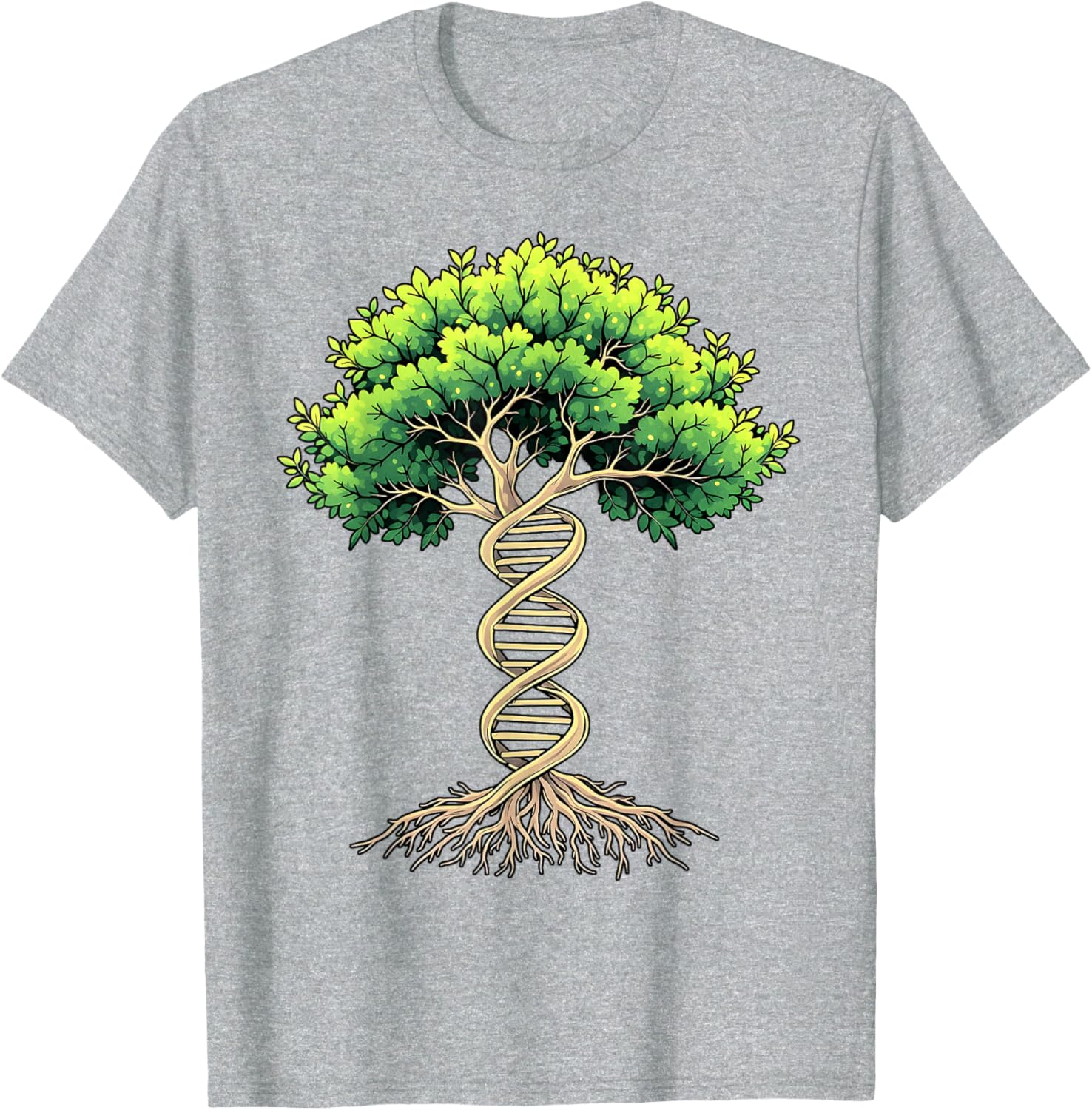 DNA Tree Life Science Nature T-Shirt for Science Lovers and Nature Fans - 24