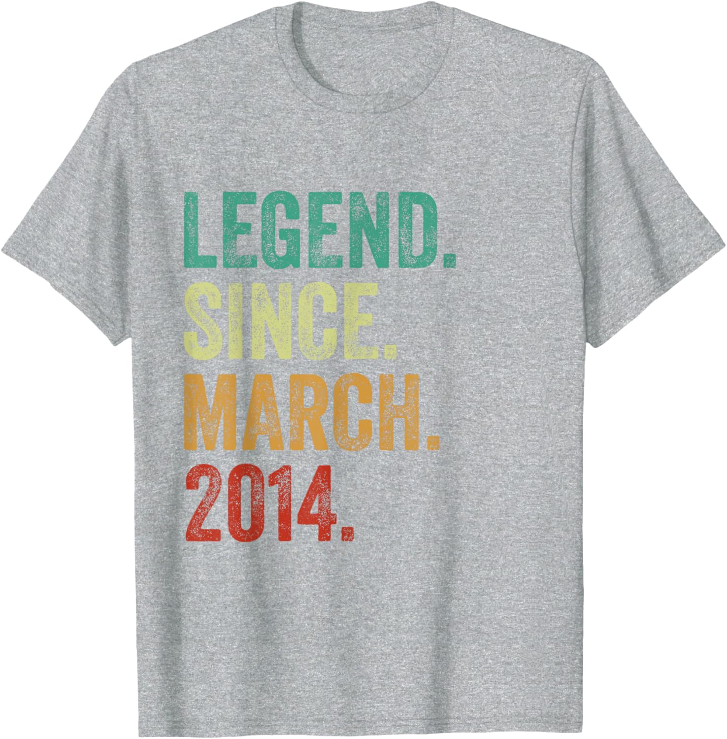 11th Birthday T-Shirt for Boys - 11 Years of Legend Since 2014 - 7