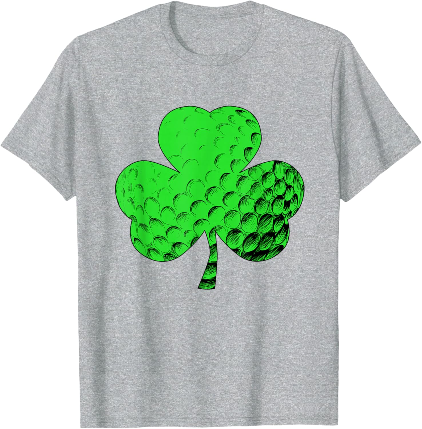 Irish Shamrock Golfing T-Shirt for St. Patrick's Day Celebration - 2