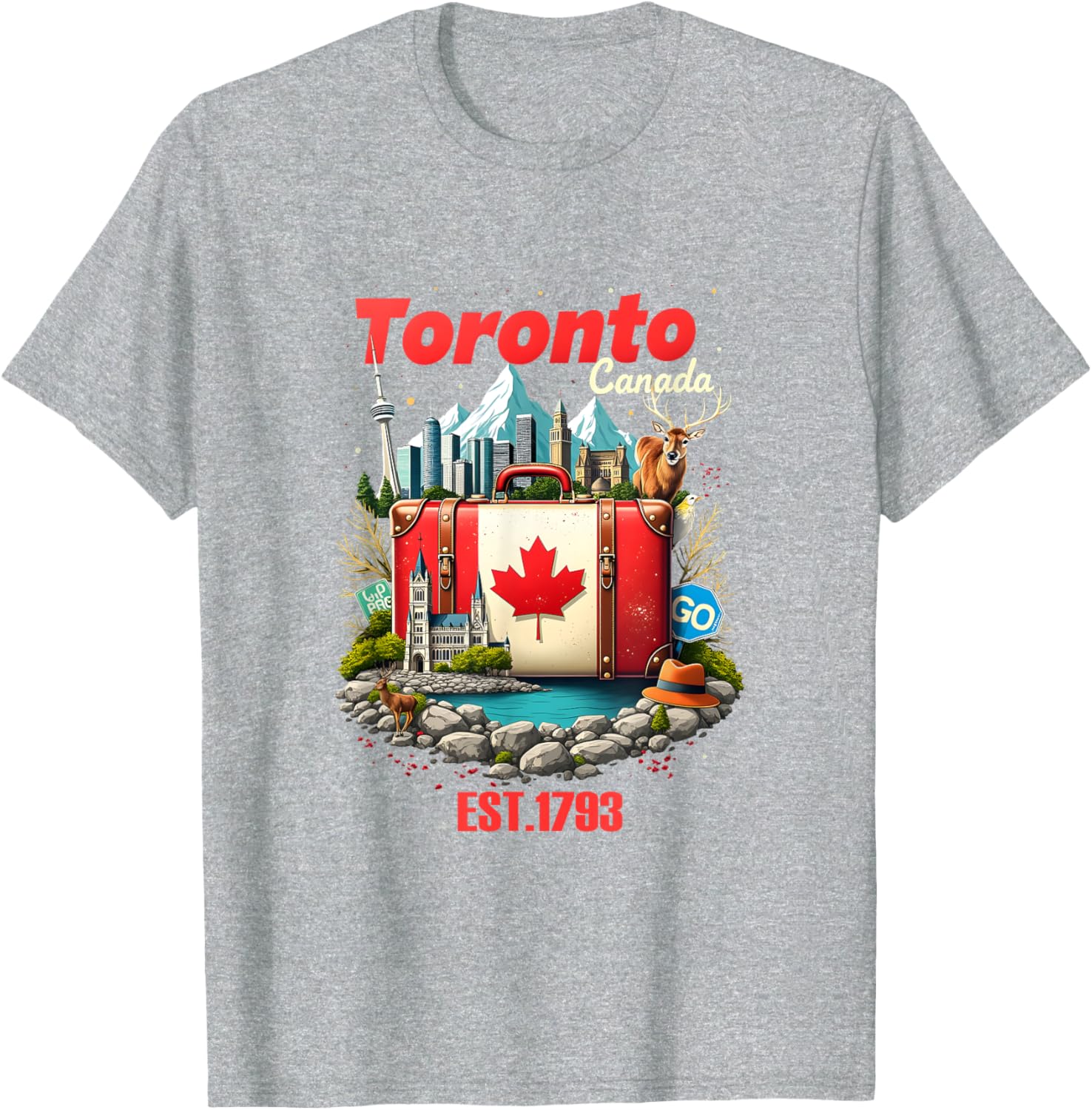 Toronto Skyline Family Vacation T-Shirt for Unforgettable Trips - 20