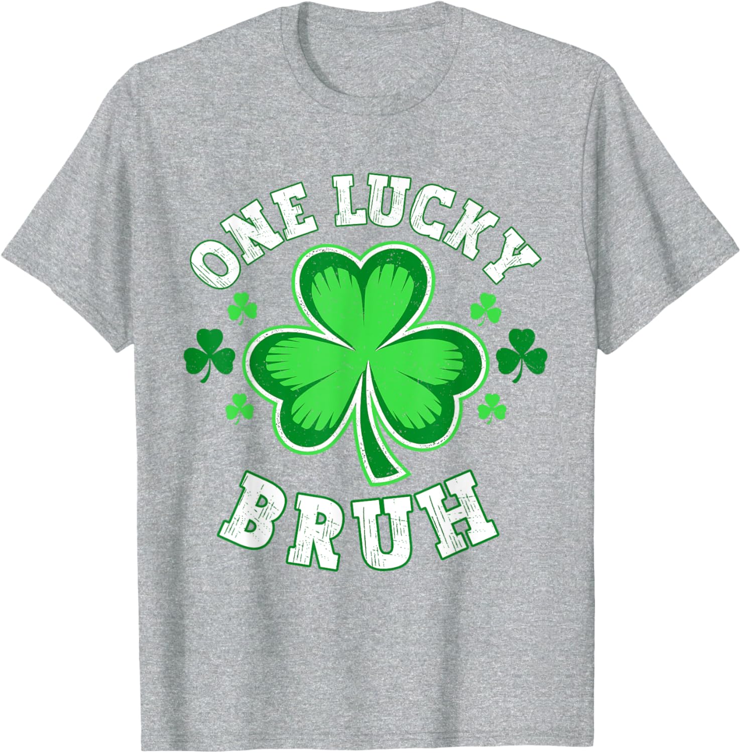 One Lucky Bruh St Patrick's Day Leprechaun T-Shirt for Fun Celebrations - 15