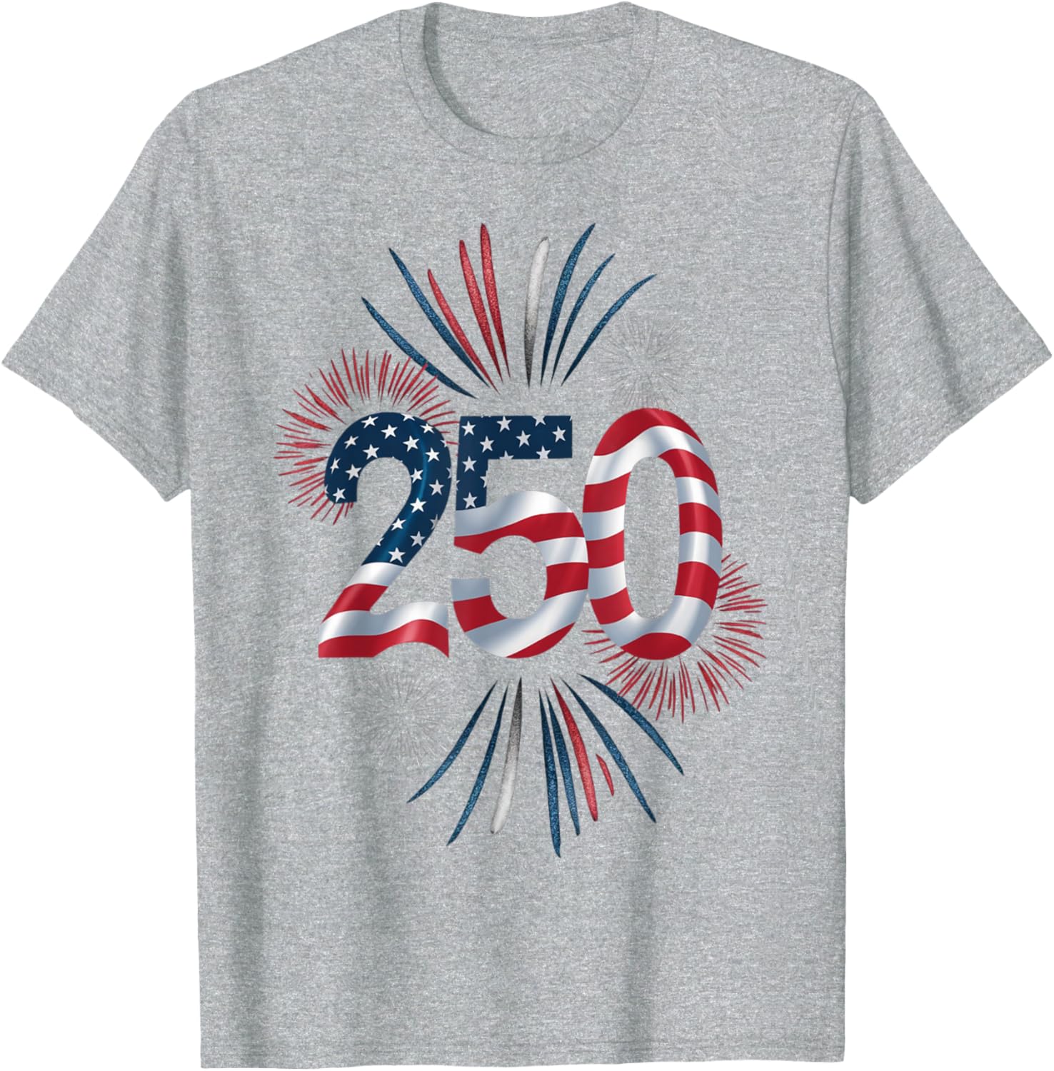 250th Anniversary July 4th T-Shirt – Celebrate USA 1776-2026 - 3