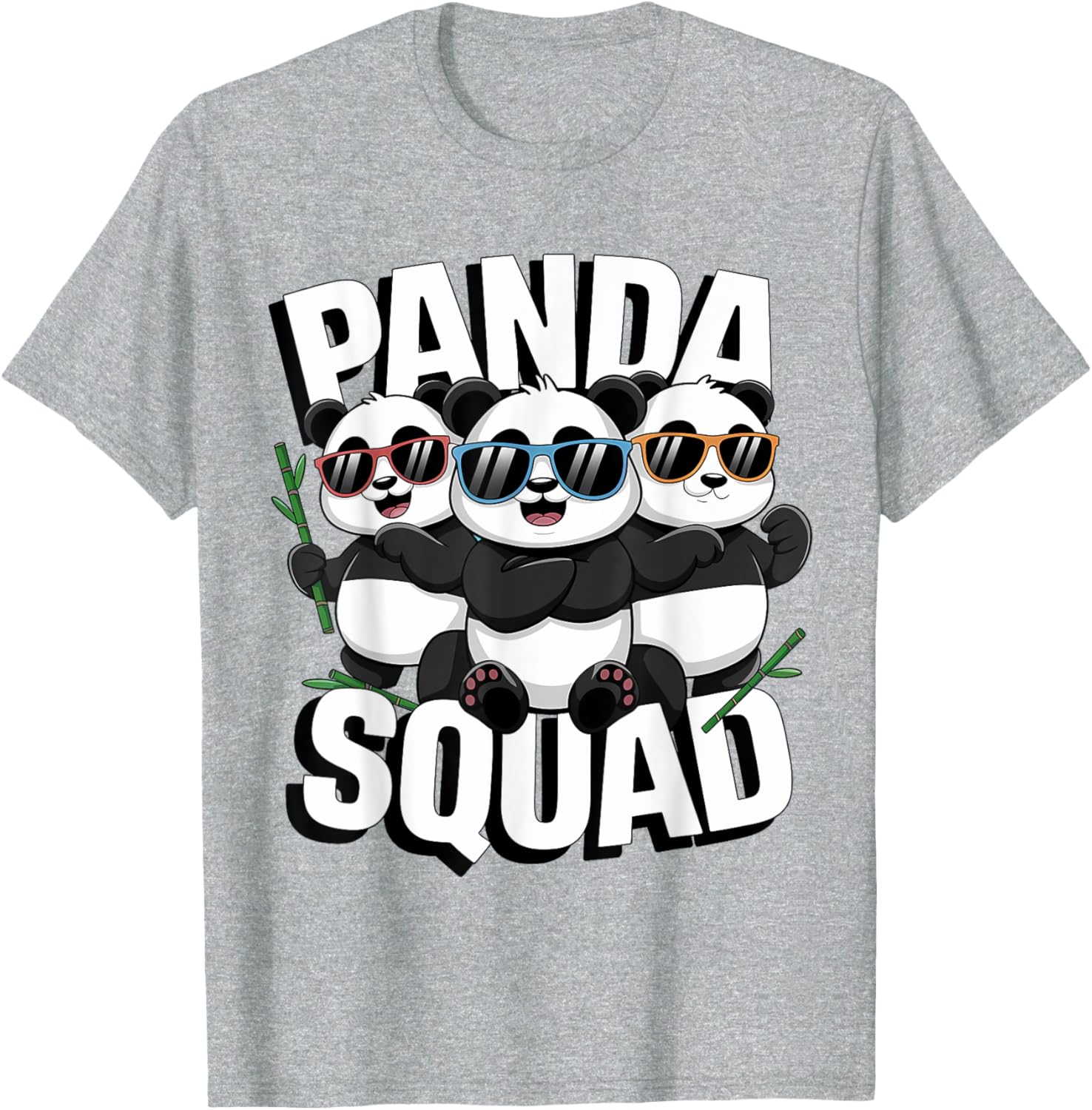 Panda Squad Family Matching T-Shirt for National Panda Day Fun - 21