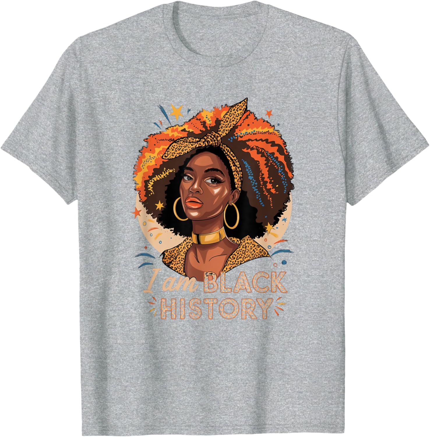 I'm Black History Afro Motif T-Shirt - Celebrate Heritage and Pride - 12