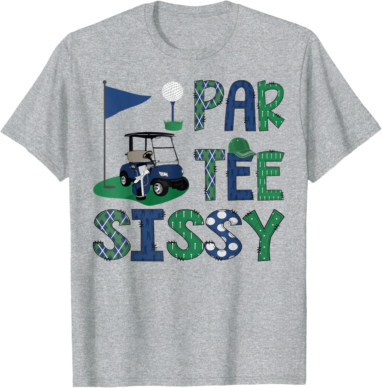 Par-Tee Sissy Golf Lover Family Matching T-Shirt for Birthday Fun - 3