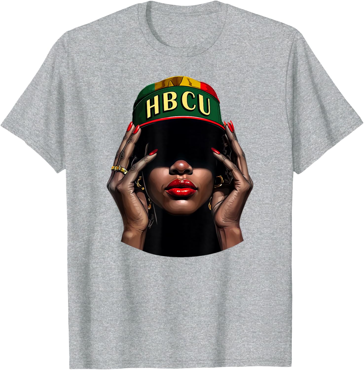HBCU Beautiful Black Educated Girl Black History Month T-Shirt - 10