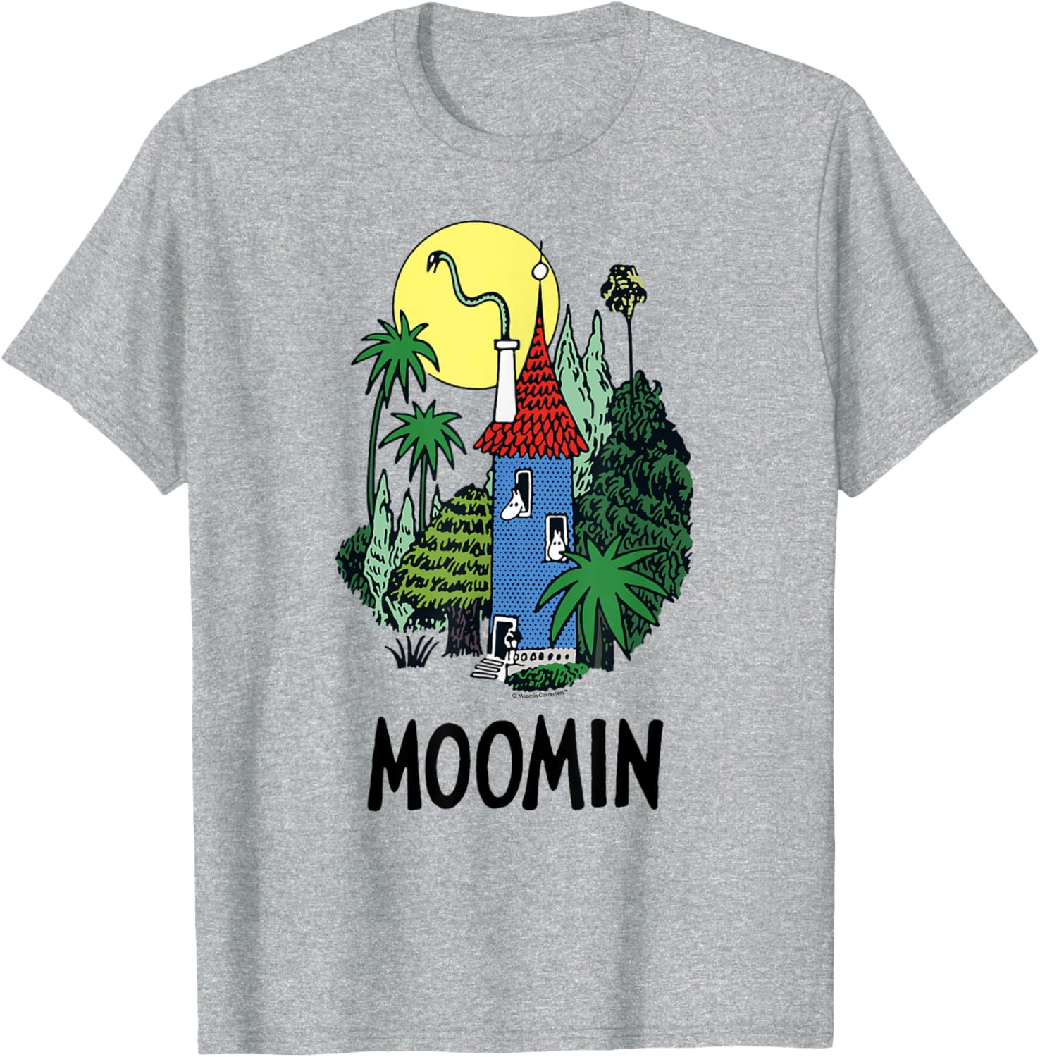 Moomin Moominhouse T-Shirt for Fans of Whimsical Adventure and Style - 1