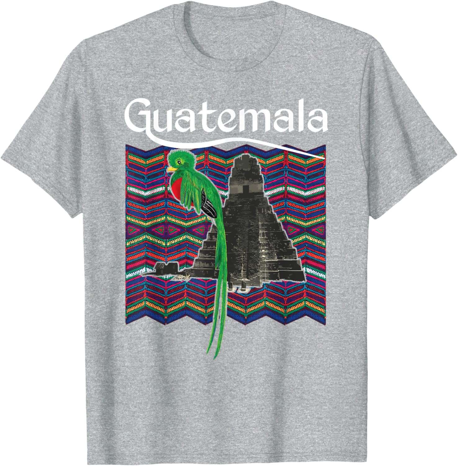 Quetzal Guatemala Traditional Maya T-Shirt – Chic Chapin Design - 17