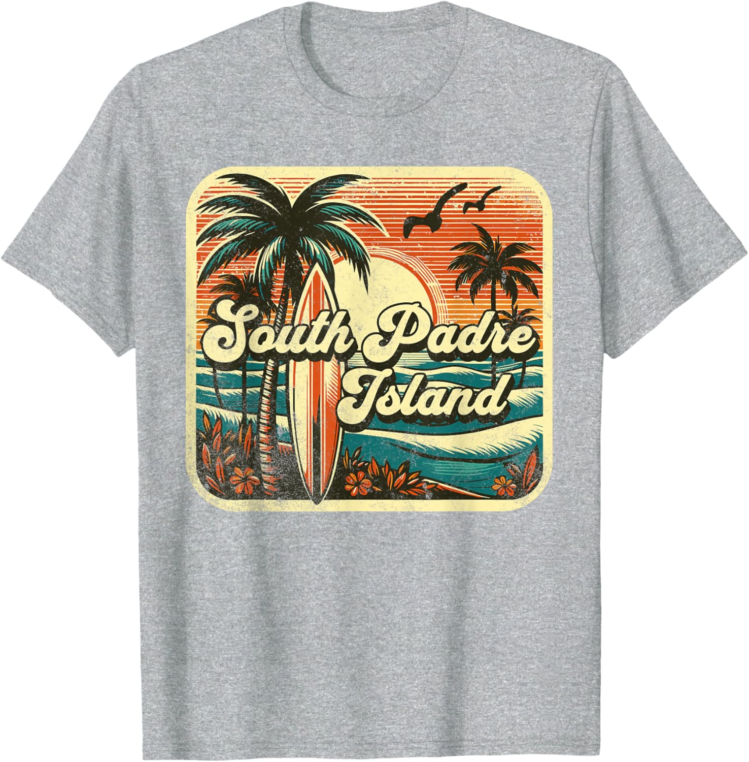 South Padre Island T-Shirt for Beach Lovers - Casual Summer Style - 1