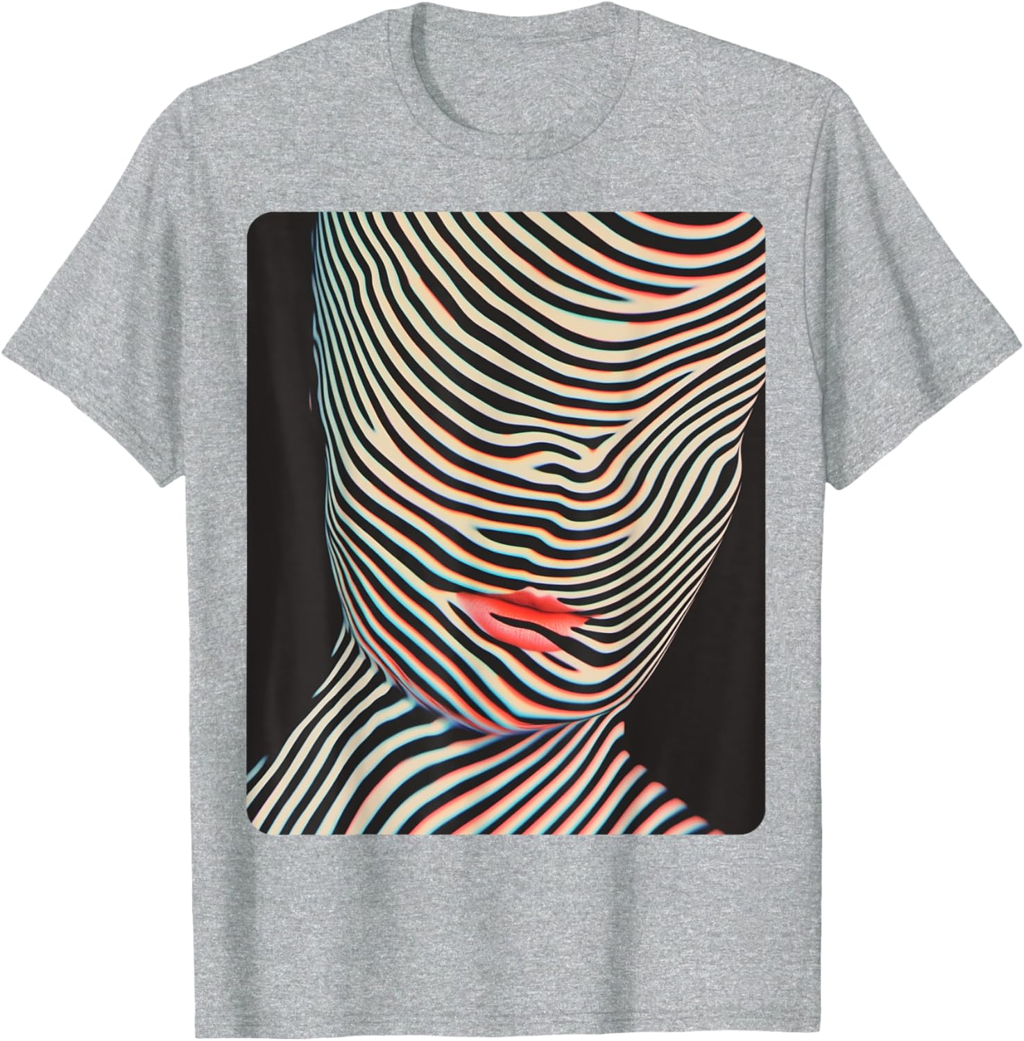 Chic Women's Abstract Designer T-Shirt for Stylish Fashion Lovers - 19