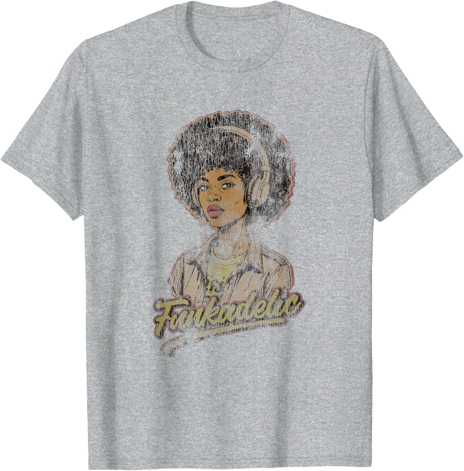70s Funk Afro Women Soul Retro Vintage Graphic T-Shirt for Cool Style - 13
