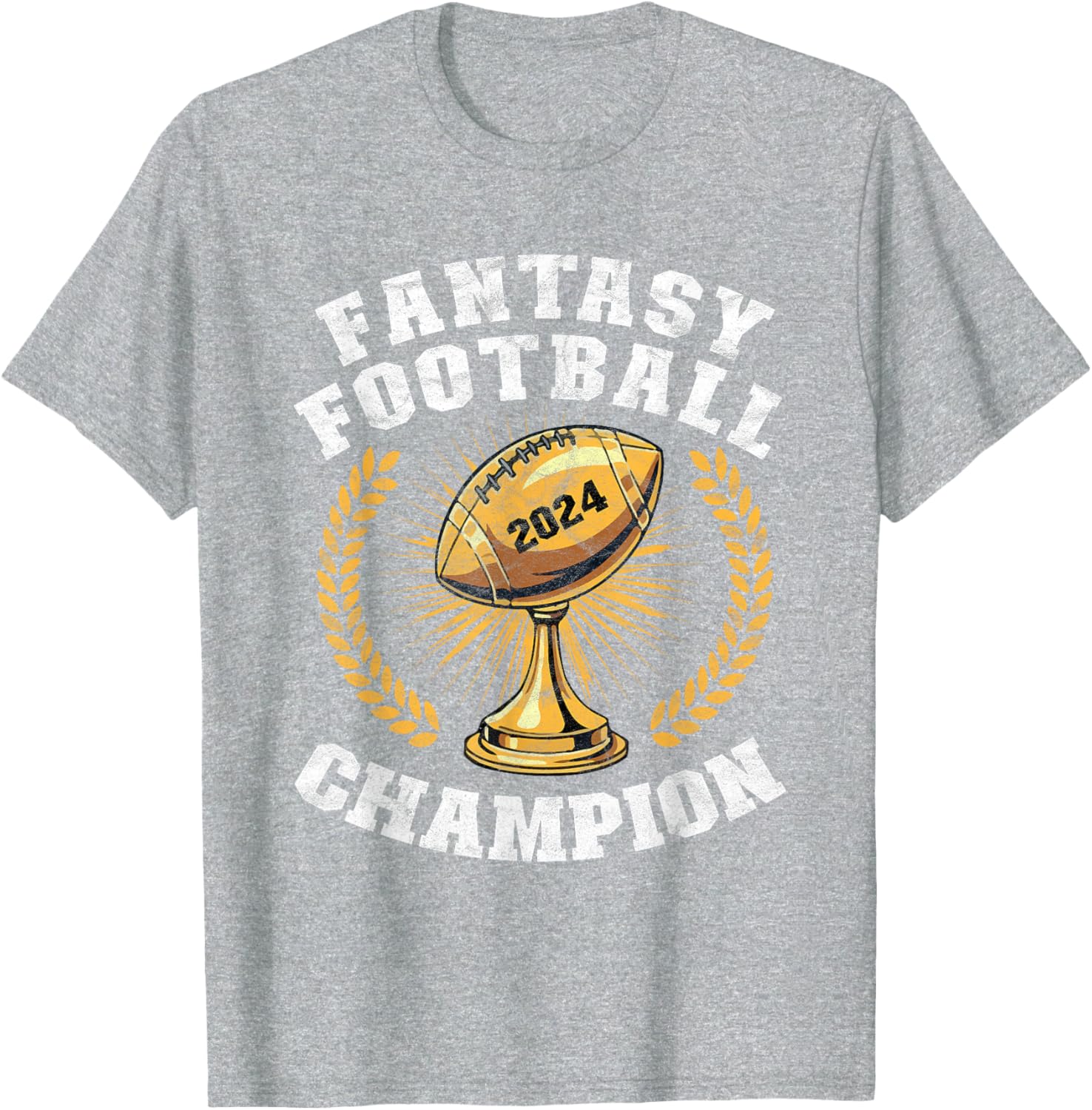 Fantasy Football Champion T-Shirt 2024 for Men and Boys Gift - 2
