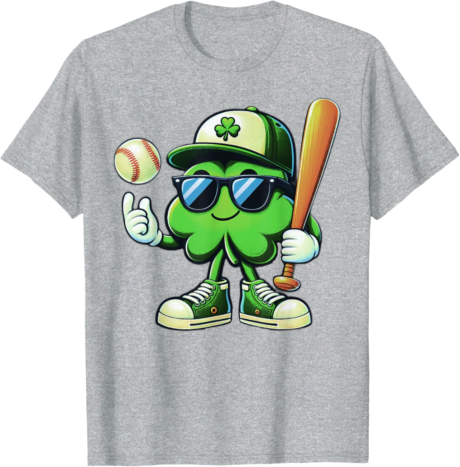 Funny Shamrock Baseball Shirts for Boys Kids St Patricks Day T-Shirt - 19